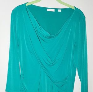 Scoop neck blouse